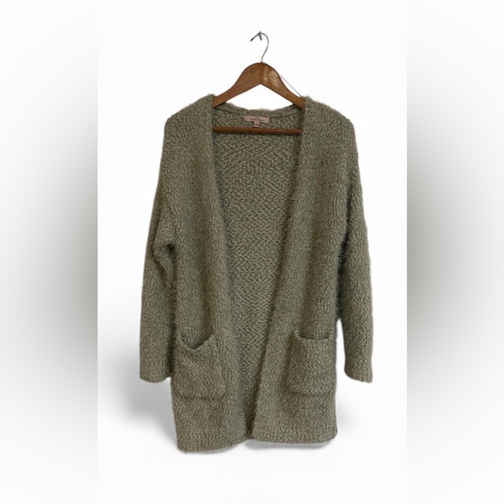 Love Tree Olive Cardigan Sweater